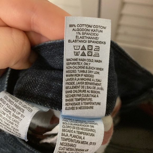 Lucky Brand 221 Original Straight Blue Denim Jeans Size 34 X 32 - Picture 13 of 14